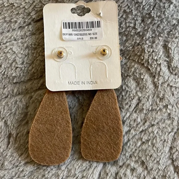 Champagne Earrings - Picture 2 of 3